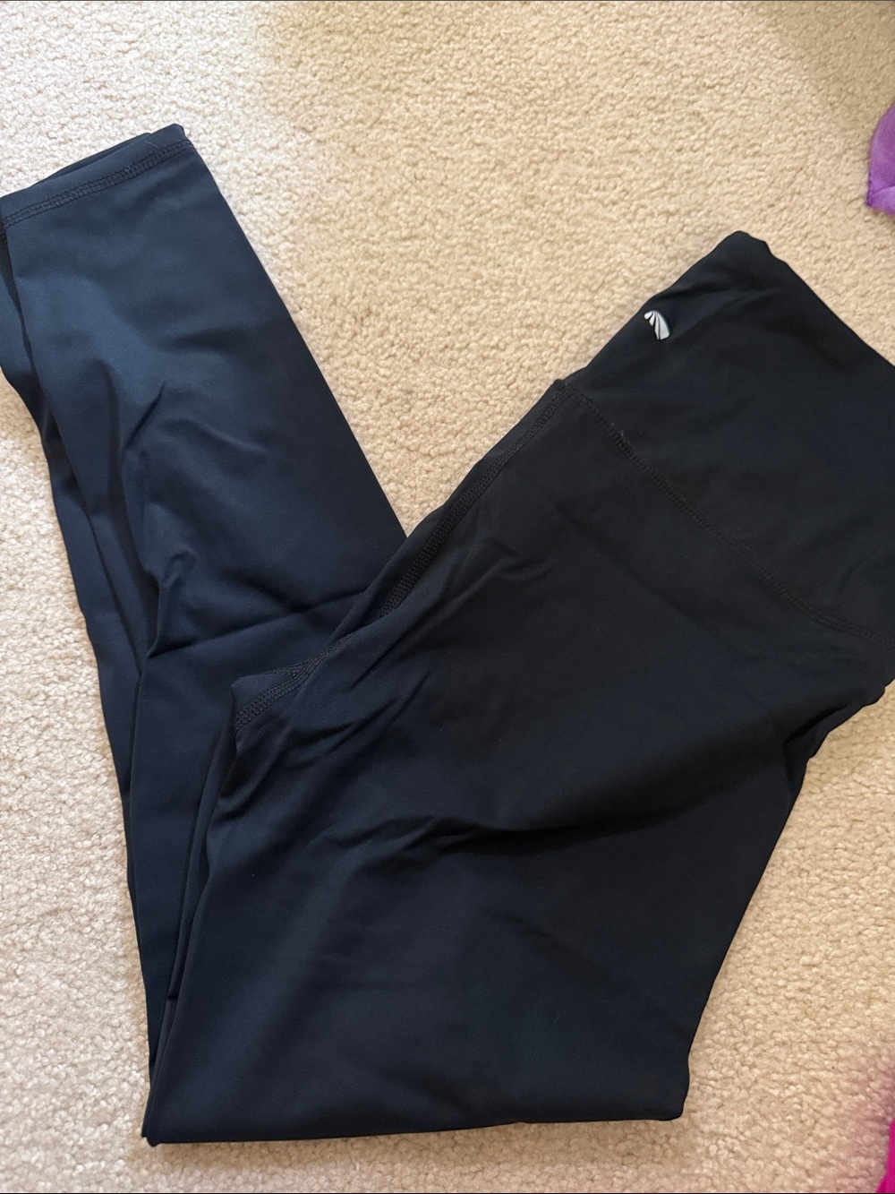 MARIKA high waist black leggings Size Medium